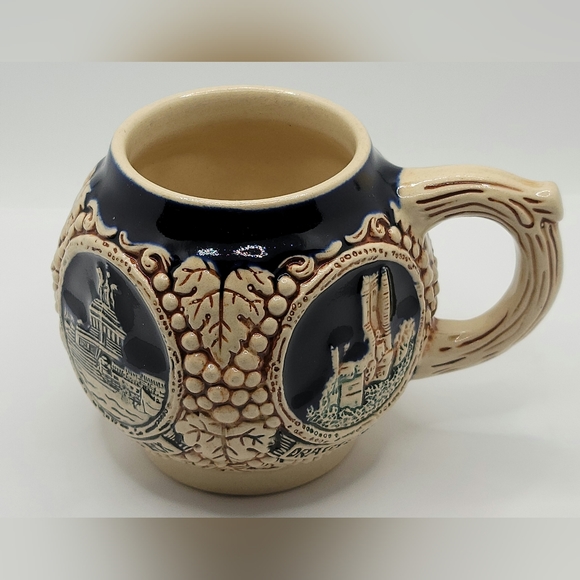 Vintage Gerz West German Castle Stein Small Mug Cup - Picture 6 of 9